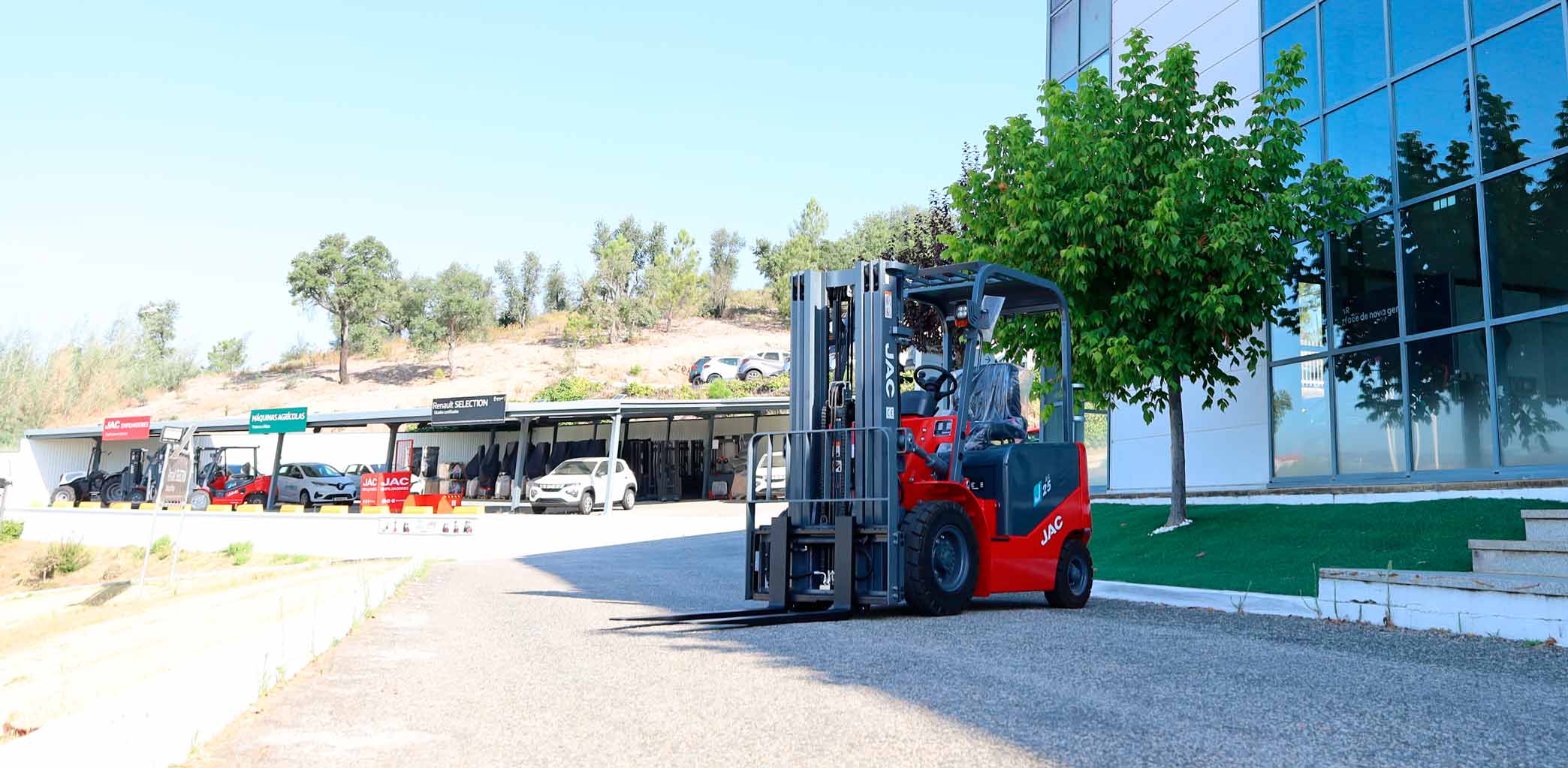 JAC Empilhadores - Preparação